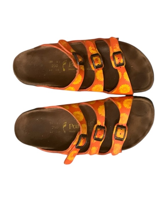 Birkenstock Shoes - Y2K BIrkenstock Papillo Sunflower Print Sandals
